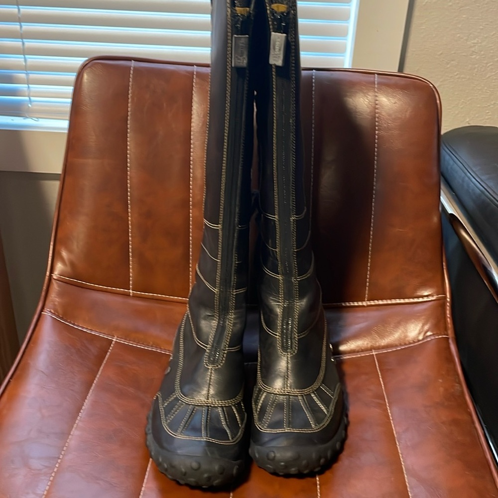Colehaan g series black waterproof boots